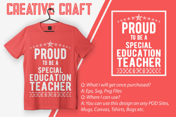 Creating Impactful Designs with the Proud to Be a Special Education Teacher Digital Asset