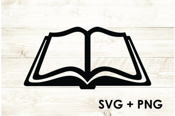 Open Book Reading Education School SVG