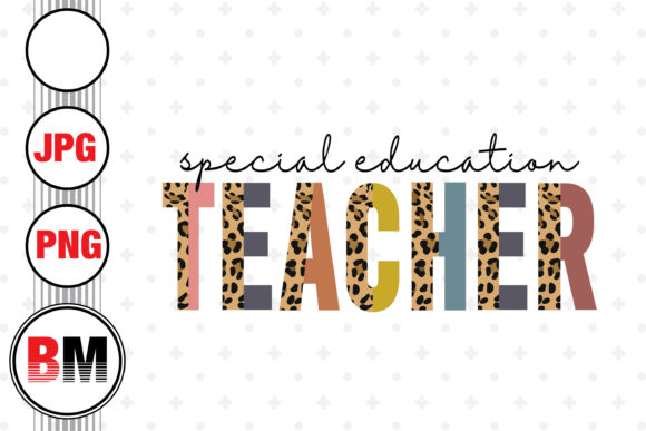Special Education Teacher Half Leopard: A Creative Design for Educators and Crafters