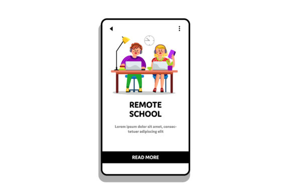 The Visual Language of Remote School Study Education: Bridging Pedagogy and Digital Design
